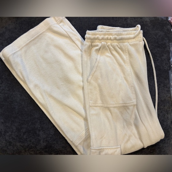 Pants - Cream Jogger Pants